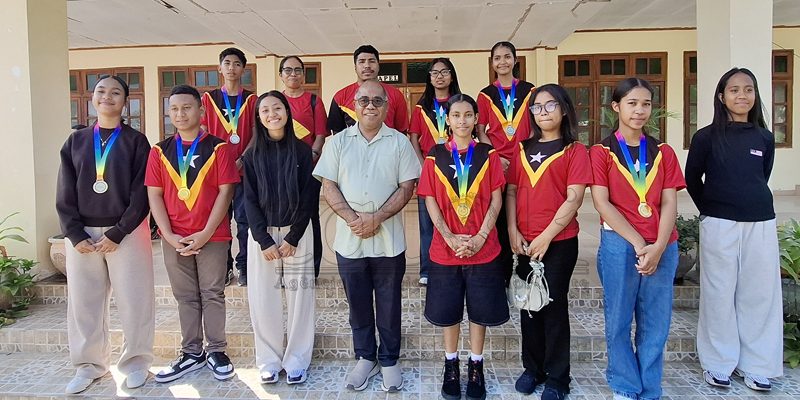 Timorese students bring home 10 medals from Malaysia
