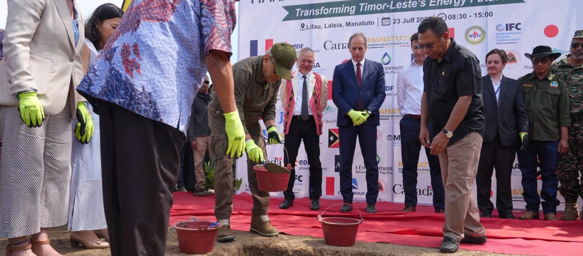 President Ramos-Horta launches Solar Photovoltaic Installation Project in Manatuto