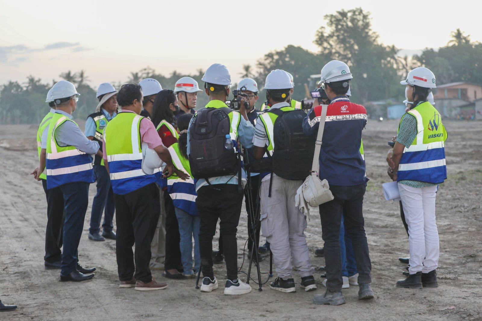 Govt organizes a media tour to showcase the development and expansion projects at Presidente Nicolau Lobato International Airport
