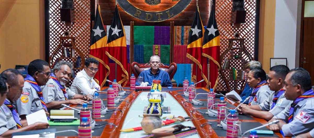President Ramos-Horta directs National Scouts to champion peace and climate action