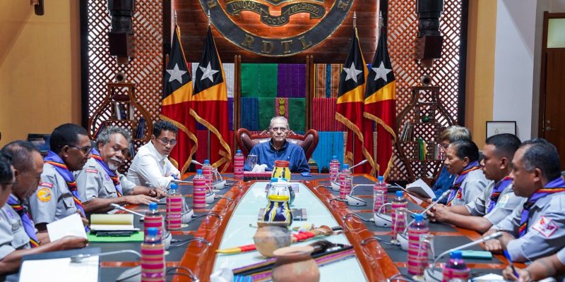 President Ramos-Horta directs National Scouts to champion peace and climate action