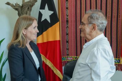 President Ramos-Horta receives farewell visit from outgoing Norwegian Ambassador Rut Krüger Giverin