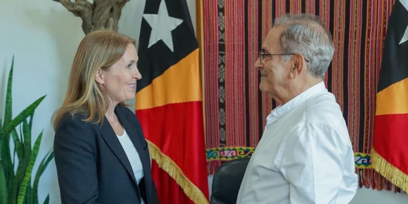 President Ramos-Horta receives farewell visit from outgoing Norwegian Ambassador Rut Krüger Giverin