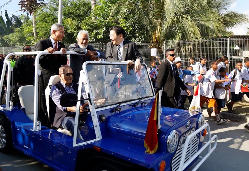 Singapore’s PM Lawrence Wong arrives in Díli for two-day Timor-Leste visit