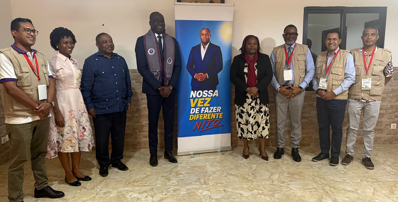 g7+ Election Observation Mission meets São Tomé candidate Nito d’Abreu