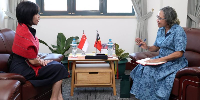 Timor-Leste, Singapore discuss establishment of Singapore embassy in Dili