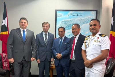 Timor-Leste and Russian Ambassadors discuss to advance shared values of peace, stability, and prosperity.