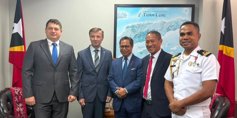 Timor-Leste and Russian Ambassadors discuss to advance shared values of peace, stability, and prosperity.