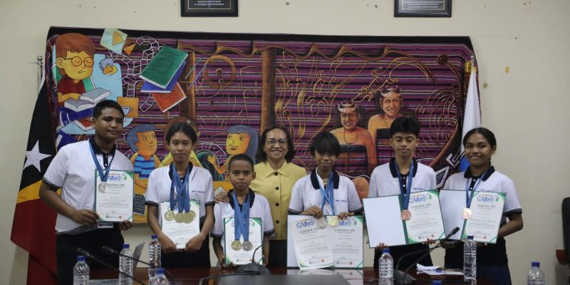 Timorese students bring home gold and excellence awards from ASEAN+3 Junior Science Odyssey