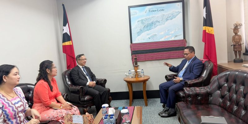 Timor-Leste envoy holds talks with Myanmar diplomat in Jakarta
