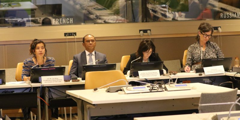 Timor-Leste Presents Social Inclusion Policies at the Conference of the States Parties to the Convention on the Rights of Persons with Disabilities